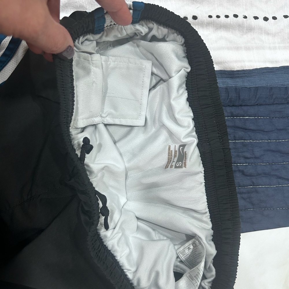 Nike Black and White Athletic Shorts